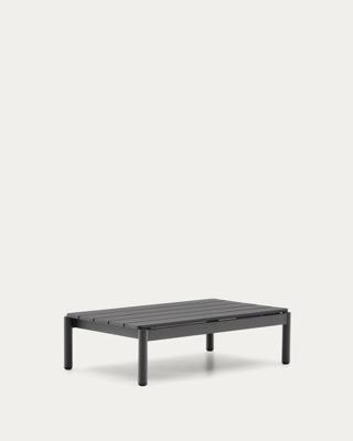 Столик La Forma (ех Julia Grup) Журнальный столик Sorells из серого алюминия 57 x 91 см арт. 251404