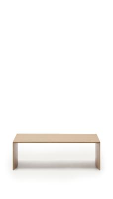 Столик La Forma (ех Julia Grup) Litto Журнальный столик из шпона дуба натурального цвета 140 x 70 см арт. 250932
