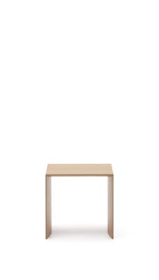 Столик La Forma (ех Julia Grup) Litto Приставной столик из шпона дуба натурального цвета 55 x 40 см арт. 250942