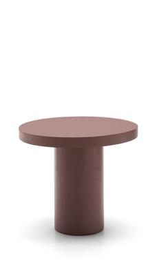 Столик La Forma (ех Julia Grup) Aiguablava Журнальный столик терракотовый цементный Ø120 см арт. 251192