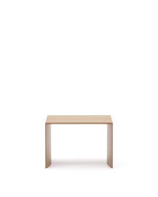 Столик La Forma (ех Julia Grup) Litto Приставной столик из шпона дуба натурального цвета 55 x 40 см арт. 250942