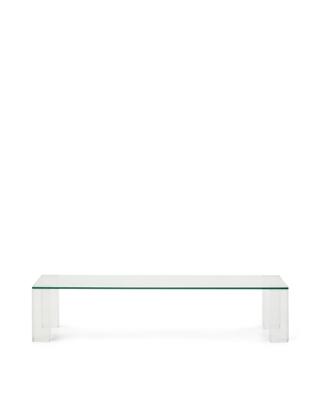 Столик La Forma (ех Julia Grup) Журнальный столик Adularia из стекла прозрачного цвета 140 x 60 арт. 205344