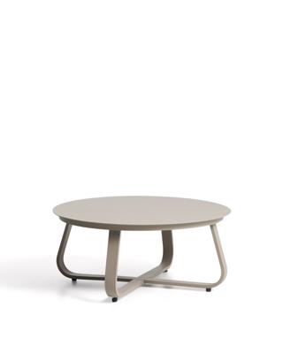 Столик La Forma (ех Julia Grup) Уличный столик Tamaris из алюминия цвета таупе Ø80 см арт. 482646