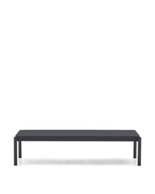 Столик La Forma (ех Julia Grup) Журнальный столик Sorells из серого алюминия 63 x 149 см арт. 251400