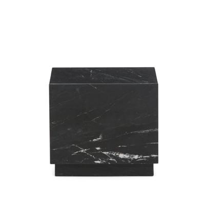 Столик La Forma (ех Julia Grup) Приставной столик Sorein из черного мрамора 40 x 40 см арт. 425445