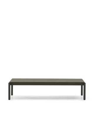 Столик La Forma (ех Julia Grup) Журнальный столик Sorells из зеленого алюминия 63 x 149 см арт. 251402