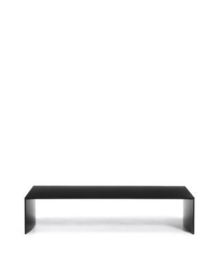 Столик La Forma (ех Julia Grup) Черный лакированный журнальный столик Litto из МДФ, 140 x 70 см арт. 498922