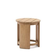Столик La Forma (ех Julia Grup) Приставной столик Xoriguer из массива эвкалипта Ø63,5 см арт. 191748