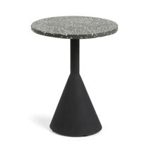 Столик La Forma (ех Julia Grup) Приставной столик Melano терраццо черный арт. 067733