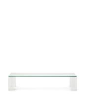 Столик La Forma (ех Julia Grup) Журнальный столик Adularia из стекла прозрачного цвета 140 x 60 арт. 205344