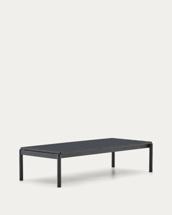 Столик La Forma (ех Julia Grup) Журнальный столик Sorells из серого алюминия 63 x 149 см арт. 251400