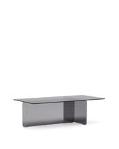 Столик La Forma (ех Julia Grup) Журнальный столик Zaren из серого закаленного стекла, 120 x 60 см арт. 253551