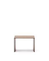 Столик La Forma (ех Julia Grup) Litto Приставной столик из шпона ореха натурального цвета 55 x 40 см арт. 250944
