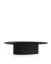 Столик La Forma (ех Julia Grup) Журнальный столик Olir из черной стали и стекла 140 x 80 см арт. 482451