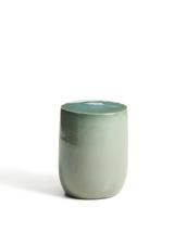 Столик La Forma (ех Julia Grup) Уличный приставной столик Mesquida из керамики с бирюзовой глазурью 35 см арт. 482307