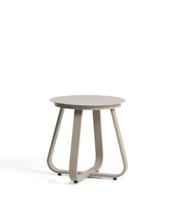 Столик La Forma (ех Julia Grup) Уличный столик Tamaris из алюминия цвета таупе Ø48 см арт. 482640