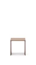 Столик La Forma (ех Julia Grup) Litto Приставной столик из шпона ореха натурального цвета 55 x 40 см арт. 250944