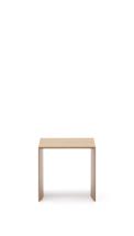 Столик La Forma (ех Julia Grup) Litto Приставной столик из шпона дуба натурального цвета 55 x 40 см арт. 250942