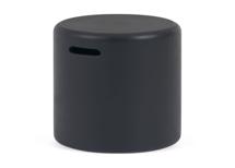 Столик La Forma (ех Julia Grup) Столик Taimi из бетона в черном цвете арт. 115541