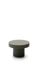 Столик La Forma (ех Julia Grup) Aiguablava Журнальный столик зеленый цементный Ø66 см арт. 251206