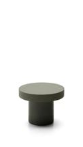 Столик La Forma (ех Julia Grup) Aiguablava Журнальный столик зеленый цементный Ø90 см арт. 251200