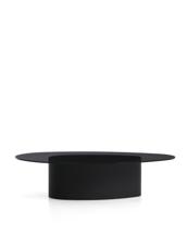 Столик La Forma (ех Julia Grup) Журнальный столик Olir из черной стали и стекла 140 x 80 см арт. 482451