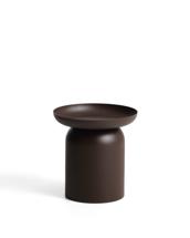 Столик La Forma (ех Julia Grup) Уличный столик Arcola из темно-коричневого алюминия, диаметр 45 см арт. 482177