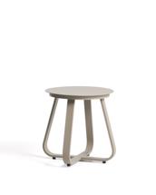 Столик La Forma (ех Julia Grup) Уличный столик Tamaris из алюминия цвета таупе Ø48 см арт. 482640
