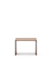Столик La Forma (ех Julia Grup) Litto Приставной столик из шпона ореха натурального цвета 55 x 40 см арт. 250944