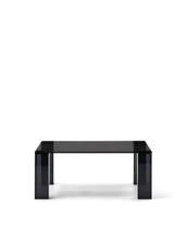 Столик La Forma (ех Julia Grup) Журнальный столик Adularia из стекла темно-серого цвета 85 x 85 арт. 205348