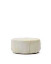 Столик La Forma (ех Julia Grup) Цементный столик Drasi с отделкой под травертин Ø90 см арт. 253657