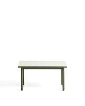 Столик La Forma (ех Julia Grup) Уличный столик Maurina из зеленой стали с плиткой цвета экрю 81 x 51 см арт. 482021