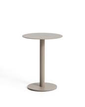 Столик La Forma (ех Julia Grup) Уличный столик Asinara из бежевого алюминия, диаметр 40 см арт. 483195