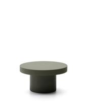 Столик La Forma (ех Julia Grup) Aiguablava Журнальный столик зеленый цементный Ø90 см арт. 251200