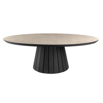 Столик Schuller Koria Приставной столик цвет каменный/черный арт. 439160