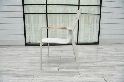 Стул 4SIS "Кейптаун" стул алюминиевый, ткань текстилен, цвет белый арт. SM250039