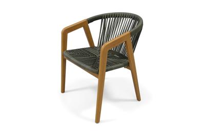 Стул 4SIS "Будапешт" стул из искусственного ротанга, цвет темно-серый арт. DF25103-CH D-grey