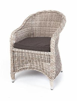 Стул 4SIS "Равенна" плетеное кресло из искусственного ротанга, цвет бежевый арт. YH-C1103W beige