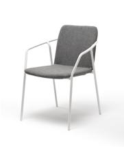 Стул 4SIS "Марокко" стул из текстилена nanotex, алюминиевый каркас, цвет серый арт. 1-101360