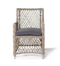 Стул 4SIS "Латте" плетеное кресло из искусственного ротанга, цвет соломенный арт. YH-C1619W-2