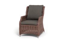 Стул 4SIS "Неаполь" плетеный стул из искусственного ротанга, цвет коричневый арт. YH-C1548W brown