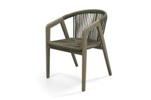 Стул 4SIS "Будапешт" стул из искусственного ротанга, цвет серый арт. DF25103-CH grey