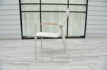 Стул 4SIS "Кейптаун" стул алюминиевый, ткань текстилен, цвет белый арт. SM250039