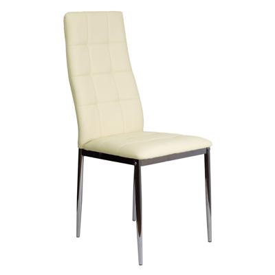 Стул AksHome Стул Sky, кремовый, экокожа арт. ZN-126941