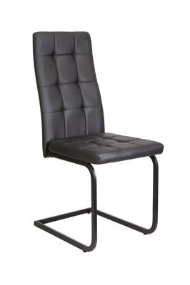 Стул AksHome Стул Oxford, черный, экокожа арт. ZN-126858