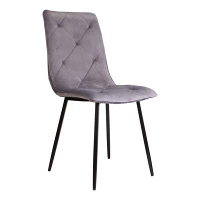 Стул AksHome Стул Mira, светло-серый, велюр арт. ZN-126829