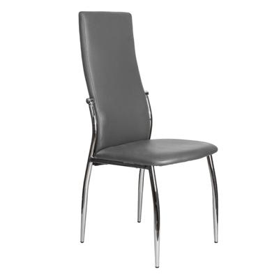 Стул AksHome Стул Denver, серый, экокожа арт. ZN-126665