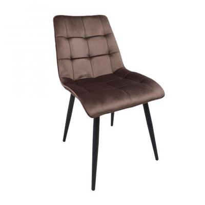 Стул AksHome Стул Fred, коричневый, велюр арт. ZN-126704