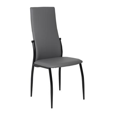 Стул AksHome Стул Denver, серый, экокожа арт. ZN-202557