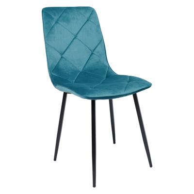Стул AksHome Стул Mira, морской, велюр арт. ZN-126826